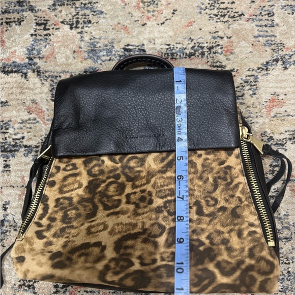 Aimee Kestenberg Bali backpack Leopard Leather/suede NEW without Tags